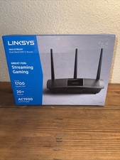 LINKSYS Max Stream Dual Band Wifi 5 Router, up to 1.9 Gbps, 20 Devices Gaming