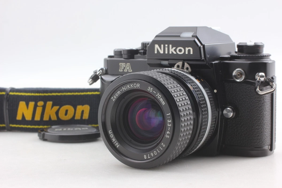 Nikon FA Noir 35 Mm Avec Objectif Ai 50 Mm F/1.4 - Argentique - Japon