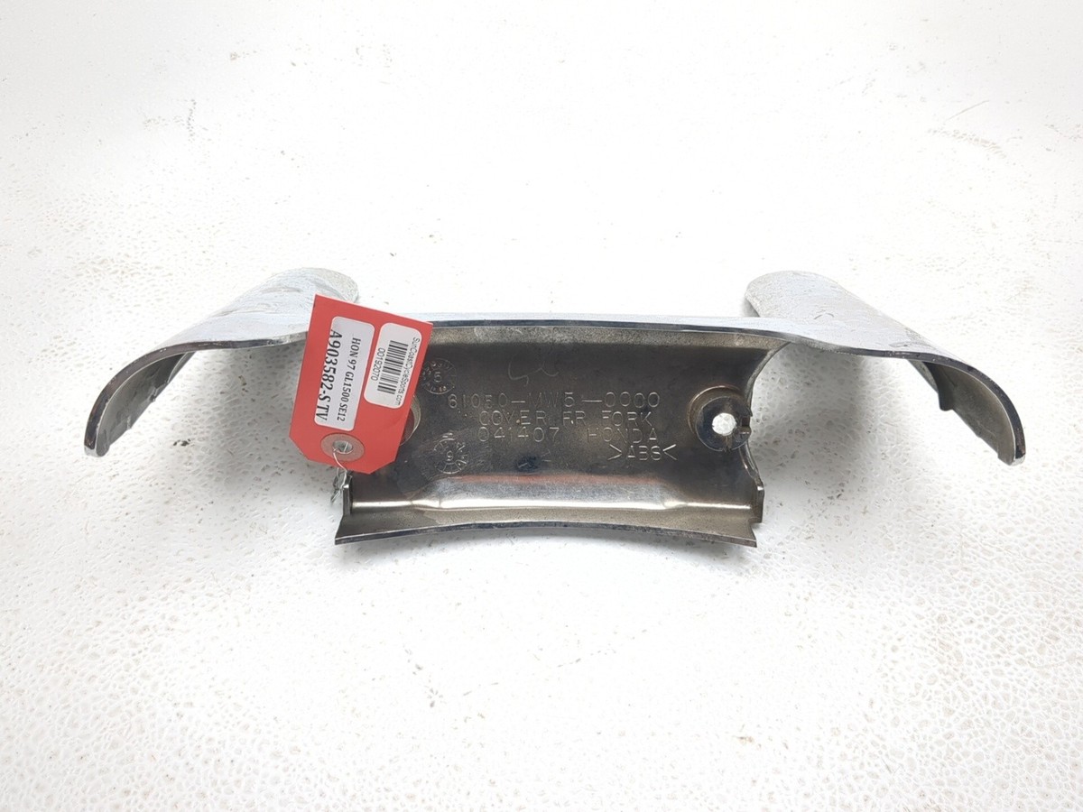 88-00 Honda GL1500 SE Goldwing Front Fork Brace Cover Leg Tube