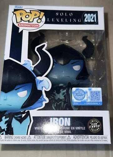 Funko Pop Animation Solo Leveling Iron Glow Chase Limited Edition 2021