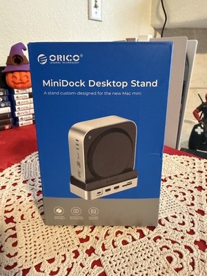 ORICO MiniDock Destkop Stand with m.2 ssd enclosure for Mac Mini M4/M4 Pro