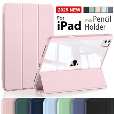 Hülle Für iPad Pro Air 11'' M3 M4 7/8/9/10/11th Gen Cover Tasche Mit Stifthalter