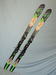 Nordica NRGY 80 all mtn skis 169cm w/ Nordica N PRO 12 adjustable ski bindings ~