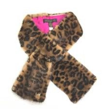 Louis Vuitton M72245 Echarpe Vison Fur Tip Scarf Brown  Pink Women  s Used