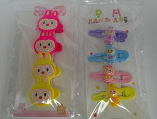 Labubu Hair Clips Qty. 8 New Sealed in Package Great Stocking Stuffer 