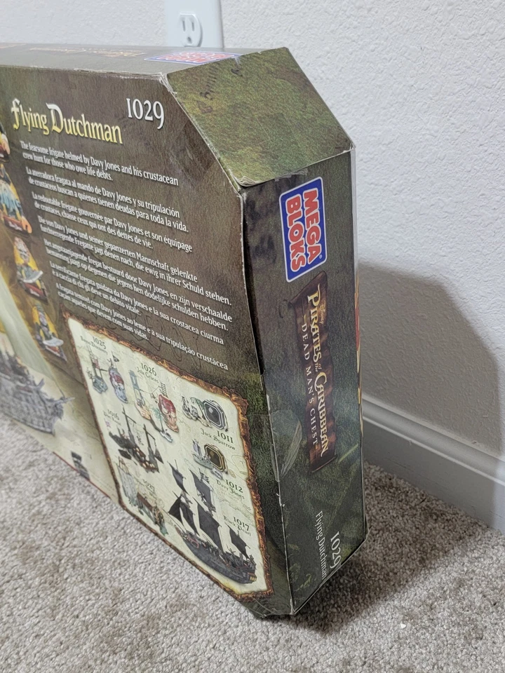 Mega Bloks Disney Pirates of the Caribbean FLYING DUTCHMAN 1029 SEALED NEW RARE - Image 4 of 4