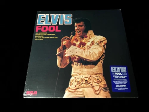 ELVIS PRESLEY 2LP FTD VINYL THE FOOL ALBUM FACTORY SEALED HYPE STICKER OOP 2018