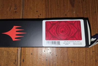 Magic The Gathering Mountain MTG Mana 7 Playmat Ultra Pro **NEW** Red