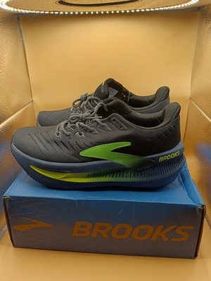 Brooks Glycerin Max 2 UK Größe 10 Farbe schwarz/grün brandneu im Karton