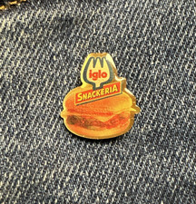 Iglo Snackeria Hamburger Pin