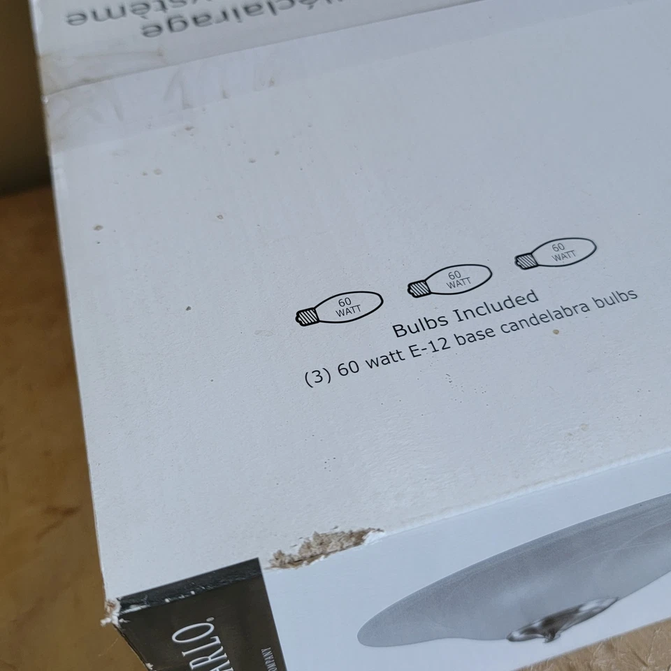 Monte Carlo Ceiling Fan Company Intertek Light Kit Bowl Cap MC04-L Discontinued - Image 4 of 4