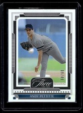 Andy Pettitte 2025 Panini Three and Two Holo Silver Card /49 #114