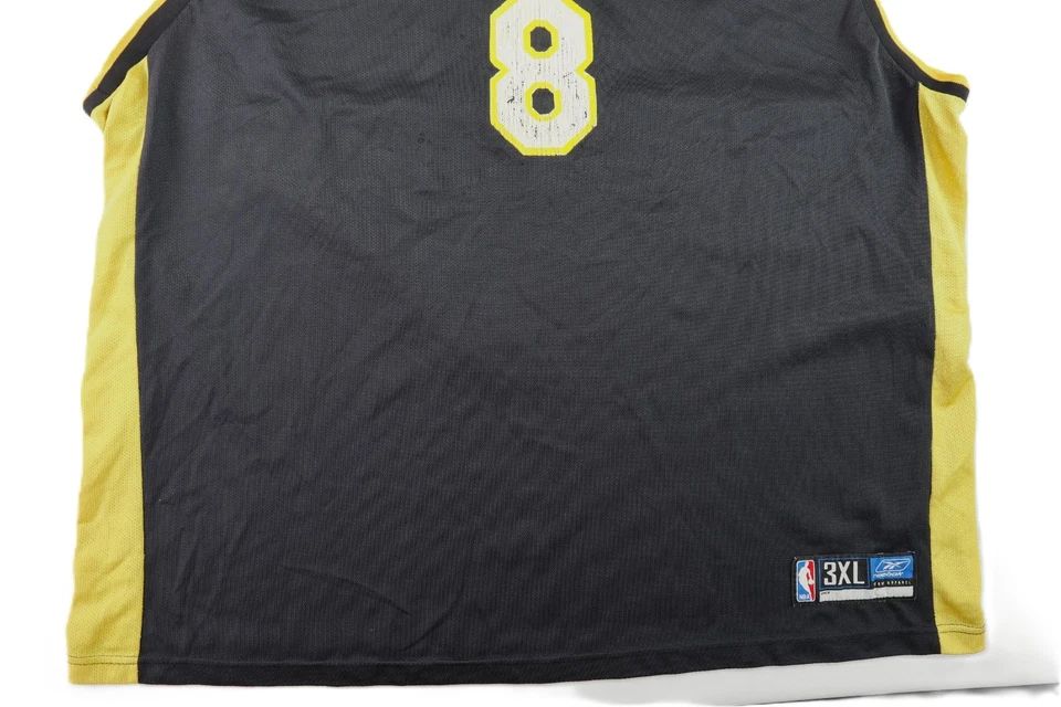 Camiseta deportiva de baloncesto de la NBA de Los Angeles Lakers Kobe Bryant 8 XXXL 3XL de colección de los 90 para hombre de Estados Unidos Foto 3 de 4