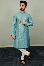 Indian Designer Wear Mens Traditional Bollywood Indo Western Dress From India