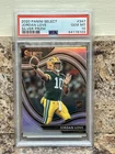 Jordan Love Rookie Silver Prizm PSA 10 GEM MINT 2020 Panini Select #347 SP RC