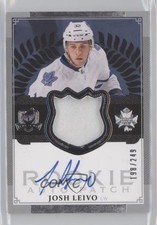 2013-14 Upper Deck The Cup Rookie 198/249 Josh Leivo #157 Patch Auto fm0