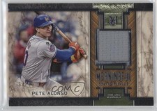 2025 Topps Museum Collection Meaningful Material Relics 64/99 Pete Alonso 17uv