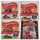 Lot Of 3 Hot Wheels 50th Anniversary Redlines + Deadpool - 4 New Cars