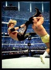 2011 Topps WWE Champions Wrestling Card Edge Defeats Alberto Del Rio #83 8697