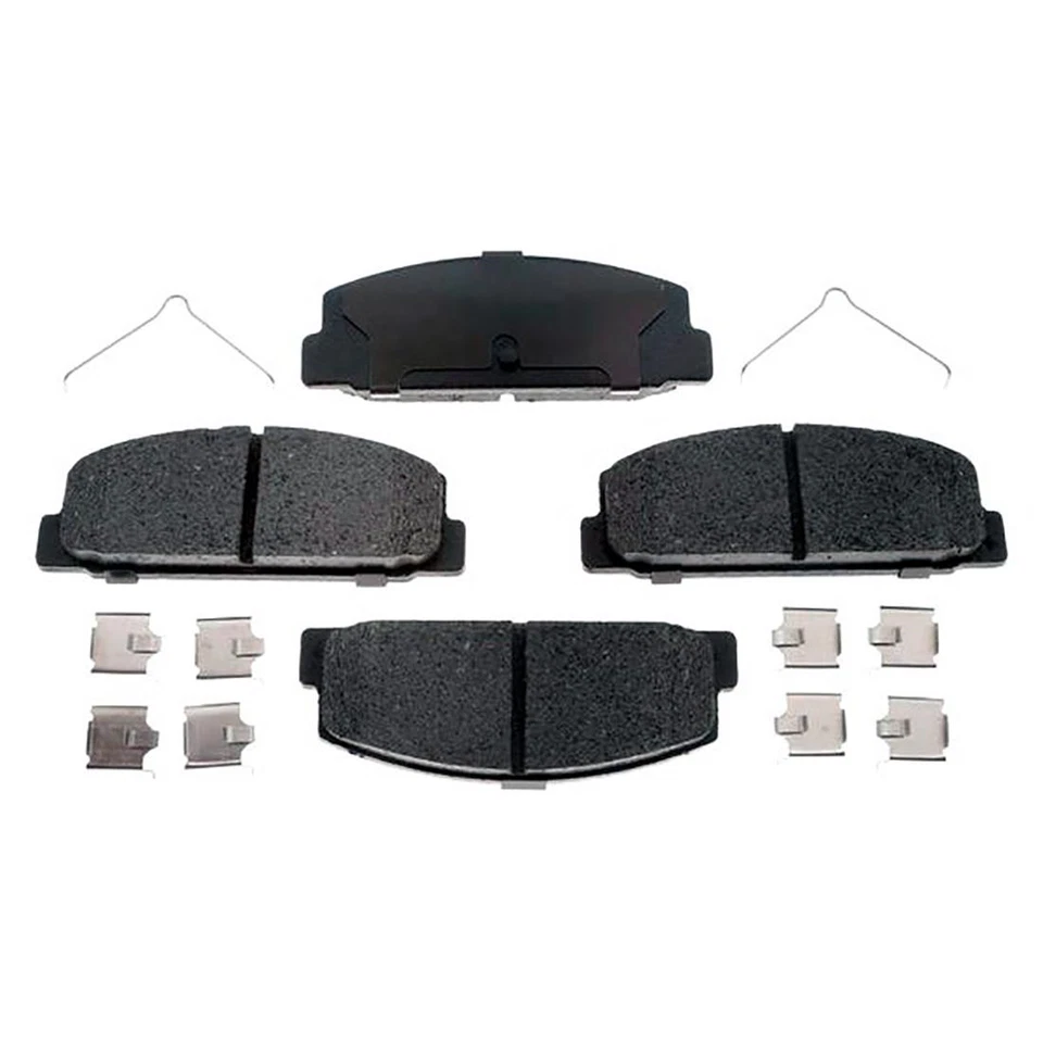 Rotores de freno traseros + pastillas de freno de cerámica y herrajes para Mazda RX-7 1989 Foto 2 de 4