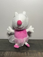 7in Peppa Pig Jazwares Suzy Sheep Ballerina Ballet Plush