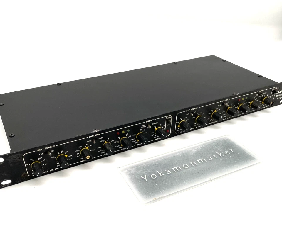 DRAWMER DS201 Dual Channel Noise Gate Rack Mount System Japan Used - Image 3 of 4