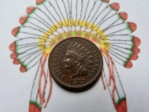 1875 Indian Head Cent