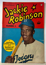 Jackie Robinson Baseball Hero #2 1949 Fawcett Publications