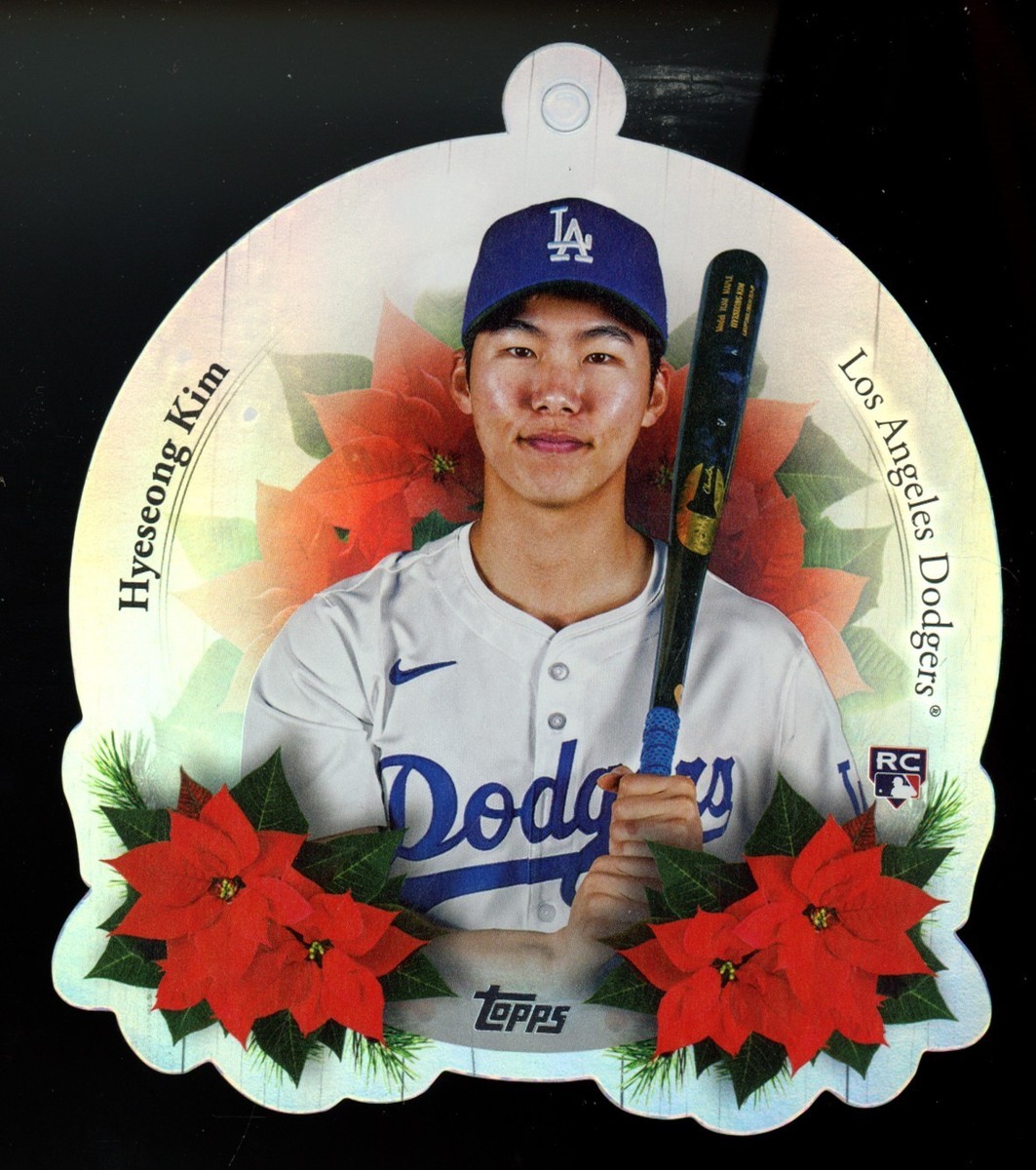 2025 Topps Holiday Hyeseong Kim #OO-2 Oversized Die-Cut Ornaments