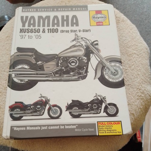 Haynes Manual Yamaha Xvs650 & 1100 97 To 05