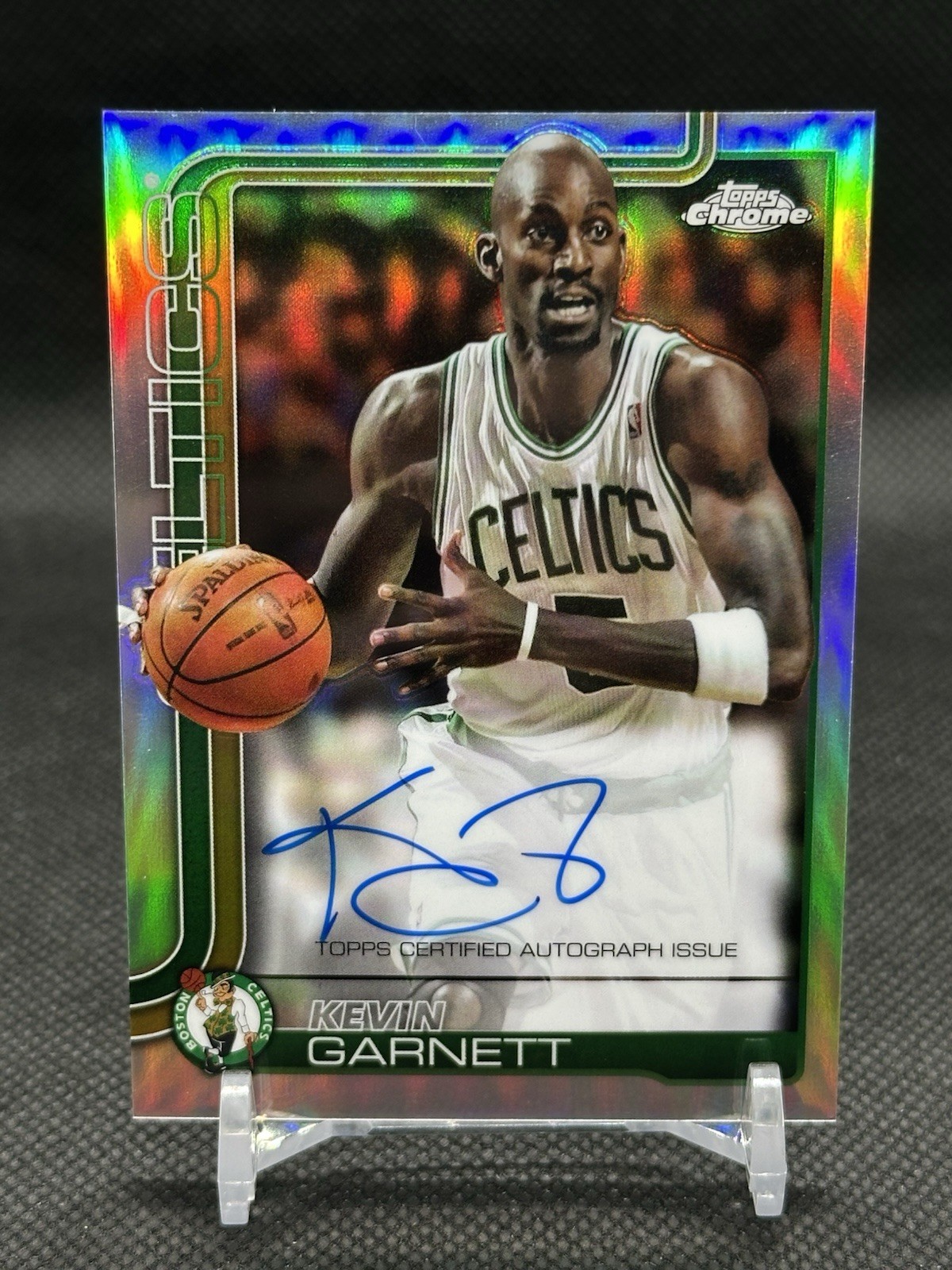 Kevin Garnett 2026 Topps Chrome Refractor Auto Autograph #tca-kg