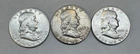 Lot # 1150 - Franklin Half Dollar - 90% Silver - 1.50 Face - Unknown Grade