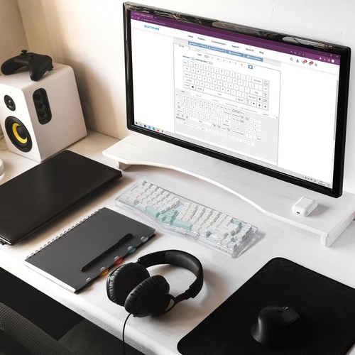 Programmable Bluetooth & Wired Mechanical Keyboard with Backlight, QMK Compil... - Picture 2 of 9