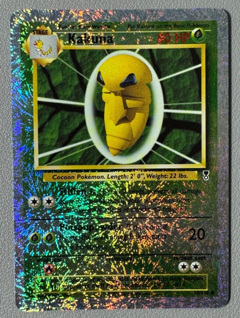 Kakuna [Reverse Holo] #50 (Legendary Collection (2002))
