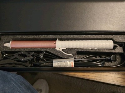 K&K Professional 1.25in Infrared Curling Iron With Clamp