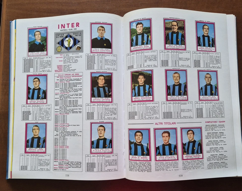 vol. 2 65-70 Enciclopedia Album Calciatori Panini 65-66 66-67 67-68 68-69 69-70 - Immagine 4 di 4