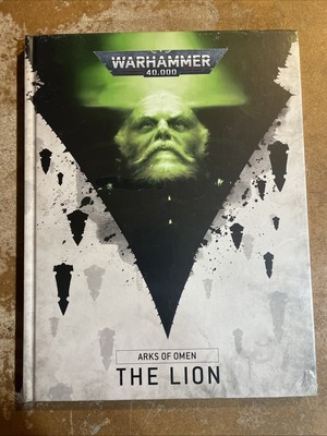 Warhammer 40k Arks of Omen The Lion Hardcover HC Brand New Sealed 40000
