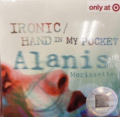 Alanis Morissette - Ironic / Hand In My Pocket 4'' Tiny Vinyl Sealed New