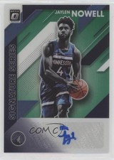 2019-20 Panini Donruss Optic Signature Series Green Prizm Jaylen Nowell Auto c7y