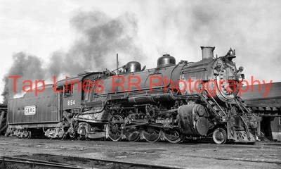 Charleston & Western Carolina #854 2-8-2 Augusta GA 25.09.1948 NEU 5X8 FOTO