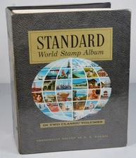 WORLDWIDE 1850s-1970s A-C COLLECTION OF 6150+ STAMPS MINT & USED IN HARRIS ALBUM