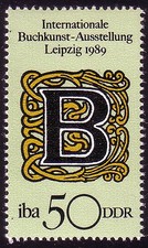 3246 Buchkunstausstellung IBA 50 Pf **