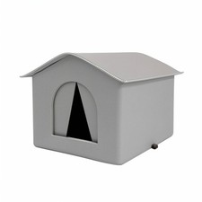 Outdoor Cat House Waterproof Cat Shelter Insulated for Backyard, Balcony