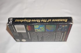 Romance of the Three Kingdoms 1 (Nintendo NES) Complete in Box w/ Reg Poster CIB