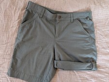 Carhartt Force Original Fit Work Shorts Women Green Roll Size 12