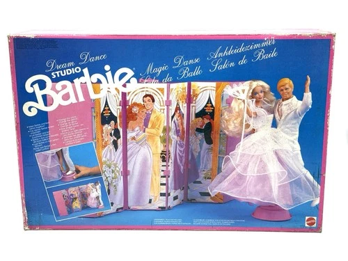 BARBIE DREAM DANCE STUDIO VINTAGE SET MATTEL NEW,OLD STOCK# FM