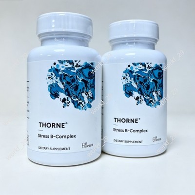 Thorne Stress B Complex 60 capsules x 2-Pack (Total 120 caps) Exp 2028