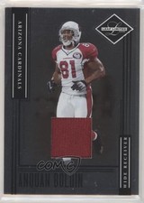 2006 Leaf Limited Threads Jersey 24/50 Anquan Boldin #24 0st9