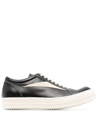 Rick Owens Women's Vintage Sneakers Black Milk Milk RP02C1888 LCGLVS 60144696