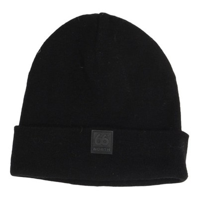 66 North, Beanie-Mütze, Größe: ONE SIZE, Acryl/Wolle, Schwarz #6QR